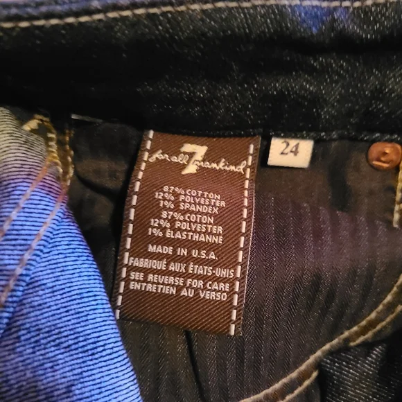 7 for all mankind kimmie bootcut jeans - Picture 5 of 5